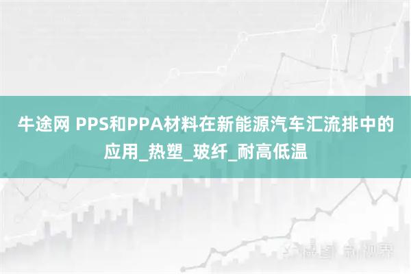 牛途网 PPS和PPA材料在新能源汽车汇流排中的应用_热塑_玻纤_耐高低温